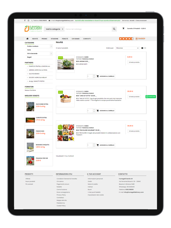 Screenshot #6 pour Fumagalli Delivery