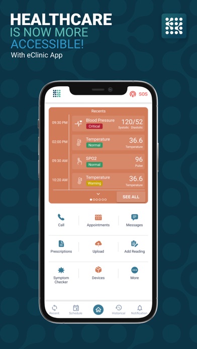eClinic Advanced Urgent Care Screenshot