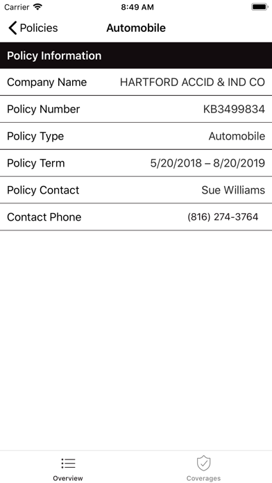Coast General Ins Brokers Screenshot