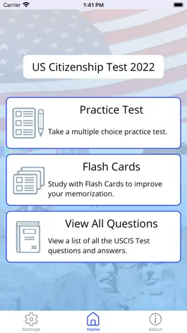 Game screenshot US Citizenship Test App 2023 mod apk