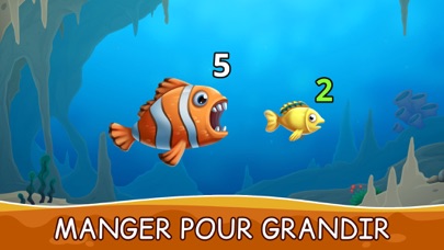 Screenshot #1 pour Hungry Ocean: Eat Fish & Grow