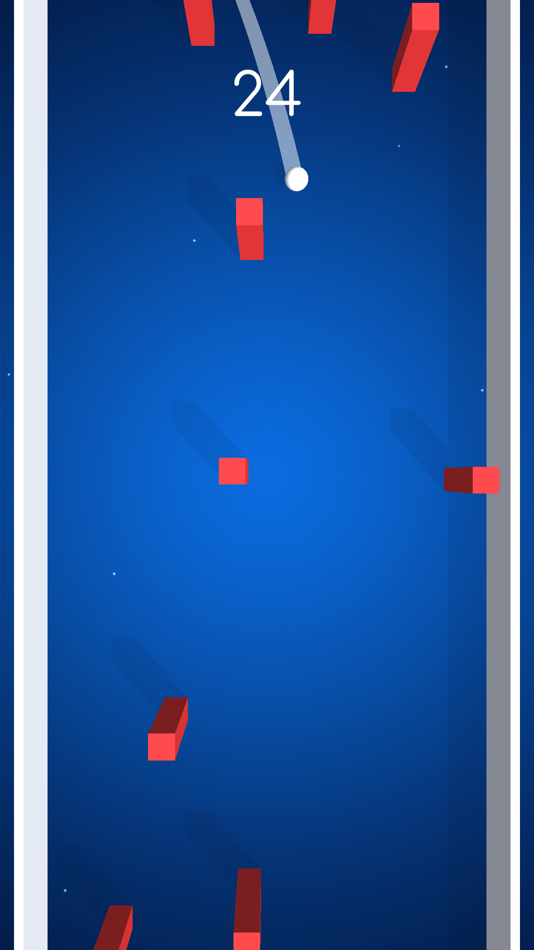 #4. Endless Falling Ball (iOS) By: Pavel Pustovalov