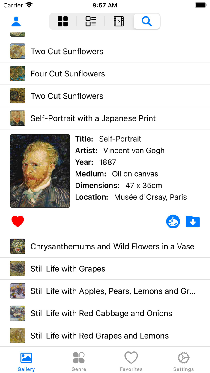 Artlist - Van Gogh Collection