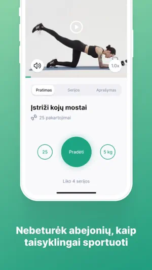Project Me: Sportas ir Mityba screenshot 3