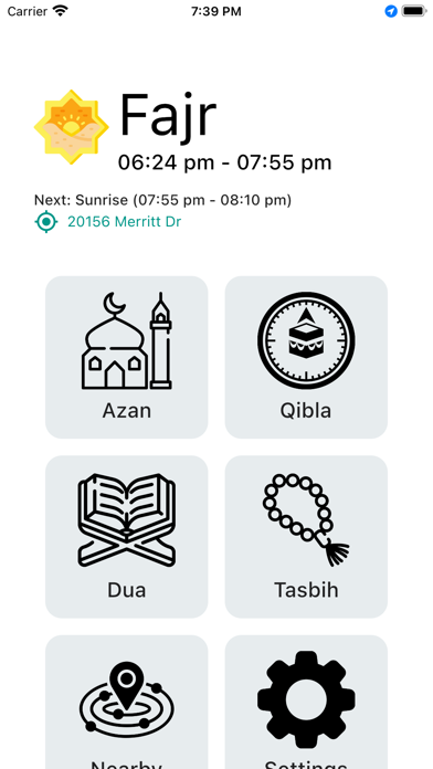 Alazan Prayer Times Screenshot