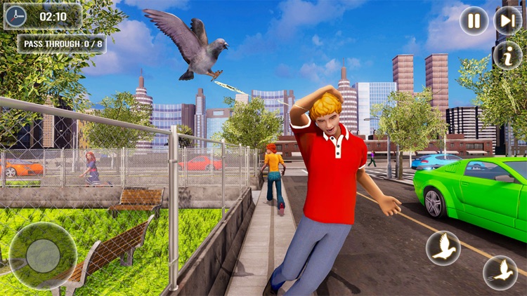 Pigeon Bird Flying Simulator screenshot-3