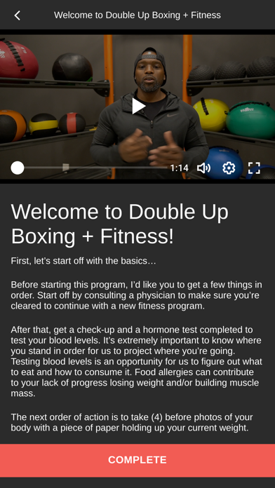 Double Up Boxing + Fitness Screenshot