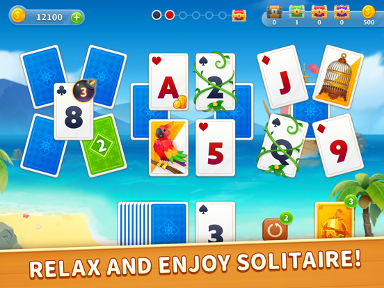 Solitaire Island! screenshot 2