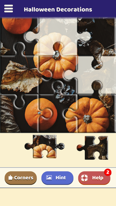 Halloween Decorations Puzzle Screenshot