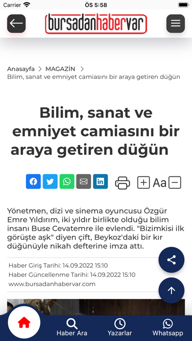 Bursadan Haber Var Screenshot