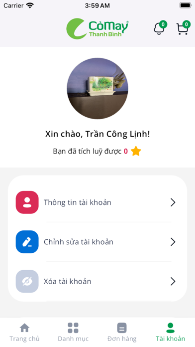 App screenshot
