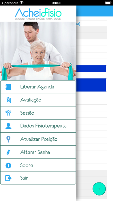 AcheiFisio - Fisioterapeutas Screenshot