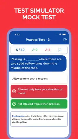 Game screenshot Wisconsin WI DMV Permit Test apk