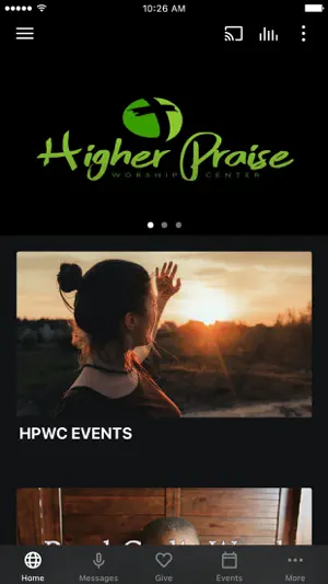 Higher Praise Worship Center screenshot 1