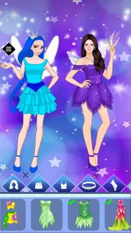 Game screenshot Magic Fairy Butterfly Dress up apk