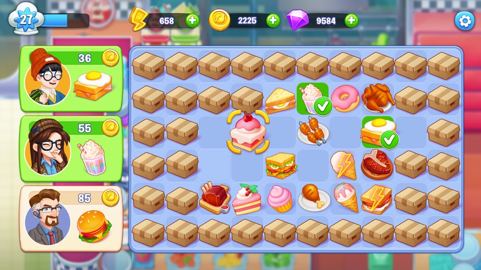 #4. Merge Cooking: Restaurant Game (iOS) 由: FlyBird Limited