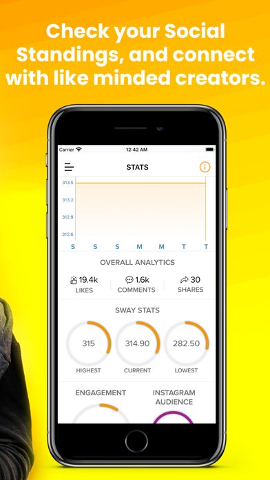 MySway - Influencer Marketing Screenshot