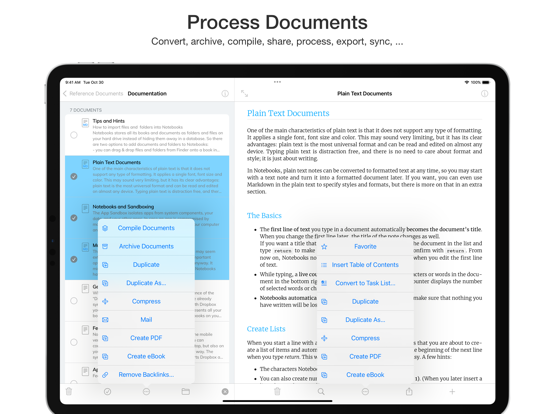 Notebooks – Write and Organize iPad app afbeelding 9