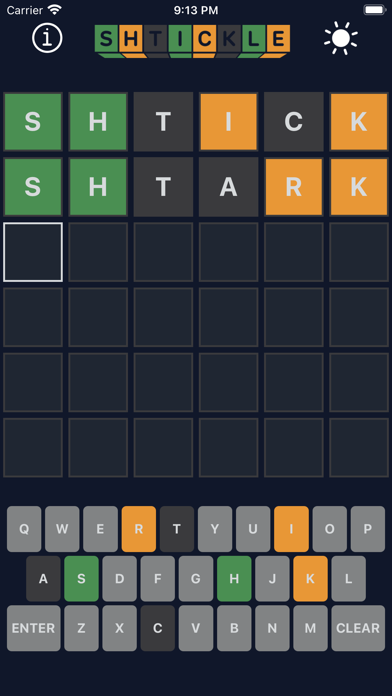 Shtickle Screenshot