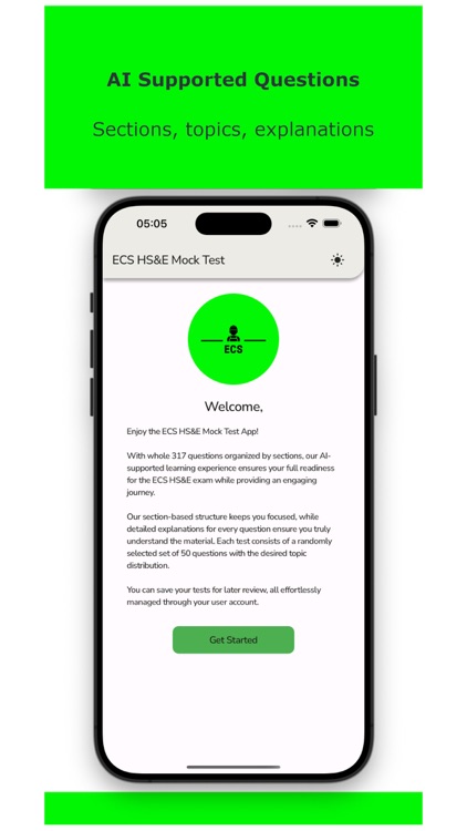 ECS HS&E Mock Test 2024