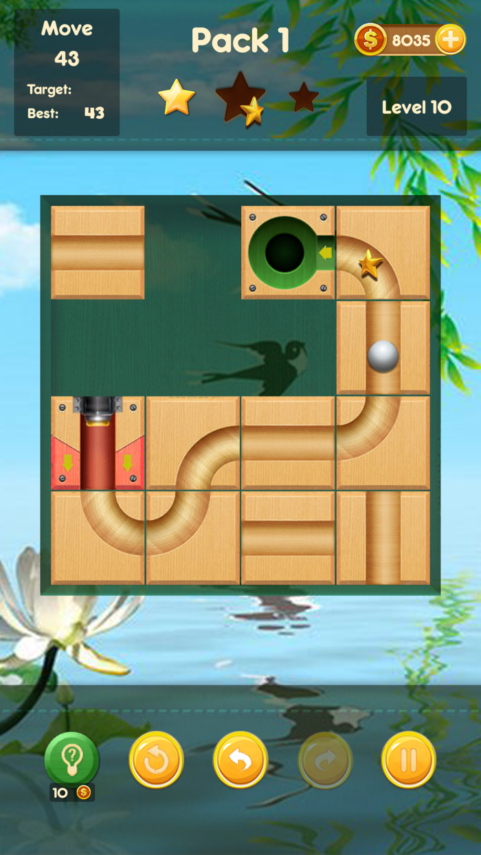 Slide the Ball Puzzle