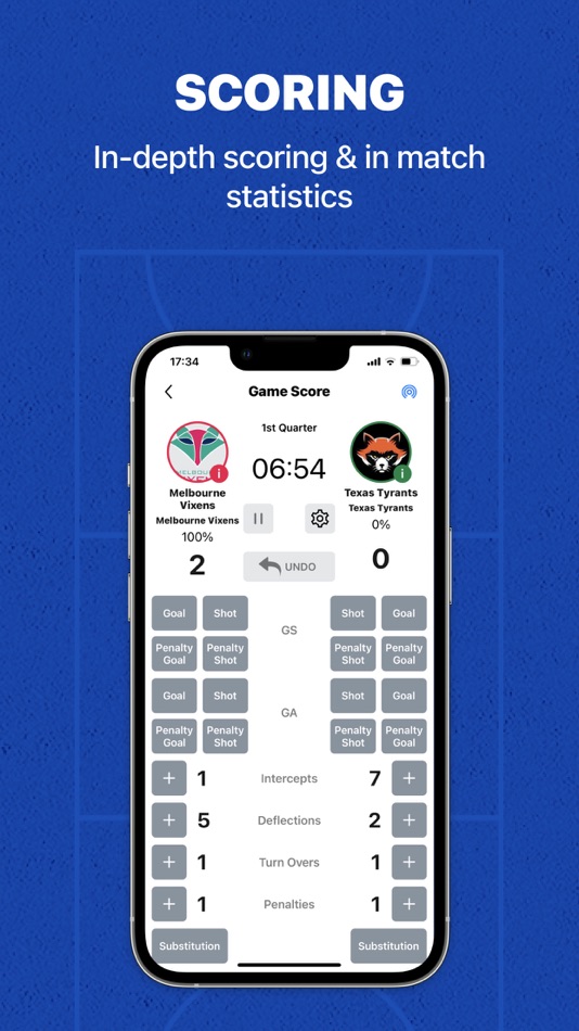 #6. QS Netball (iOS) 由: Quick Score Ltd
