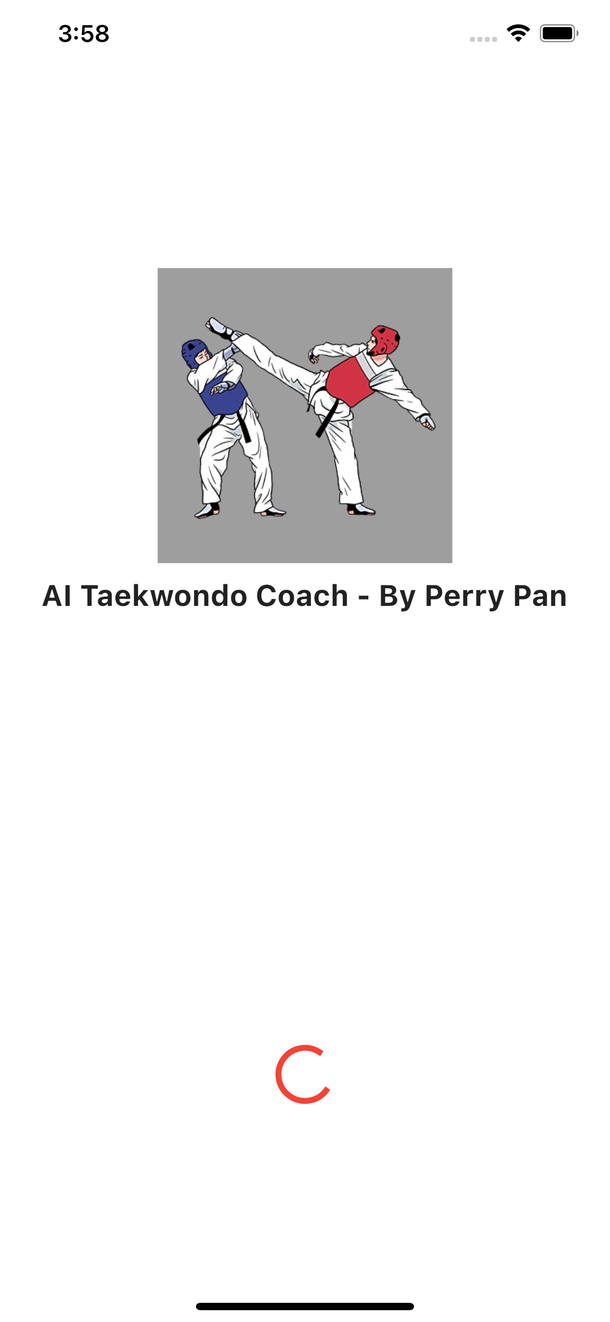 AI Taekwondo Coach