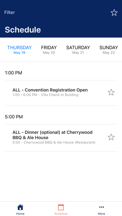 Threshold Brands Events Screenshot