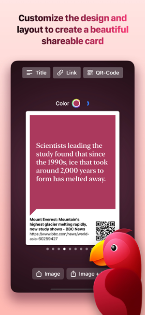 ‎Parrot - Quote Websites Screenshot