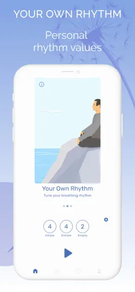 Game screenshot Rhythmic breathing meditation hack