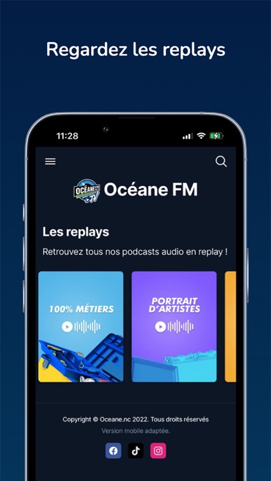 Océane FM - Nouvelle-Calédonie Screenshot