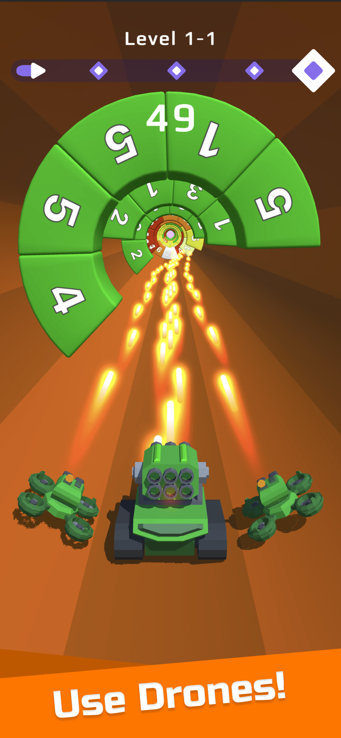 Tank Hero 3D Challenge