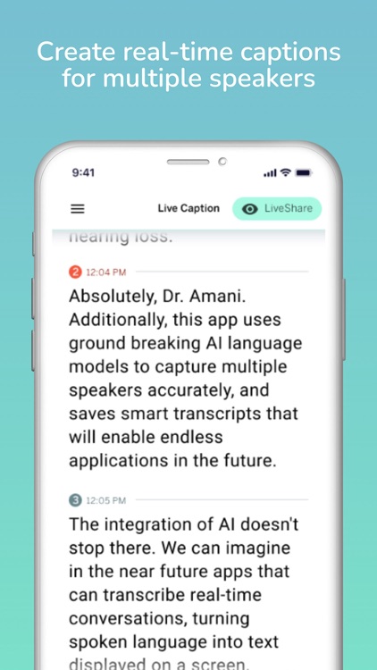 Live Caption AI