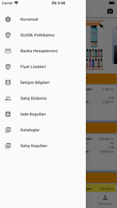 Ekofis B2B Screenshot