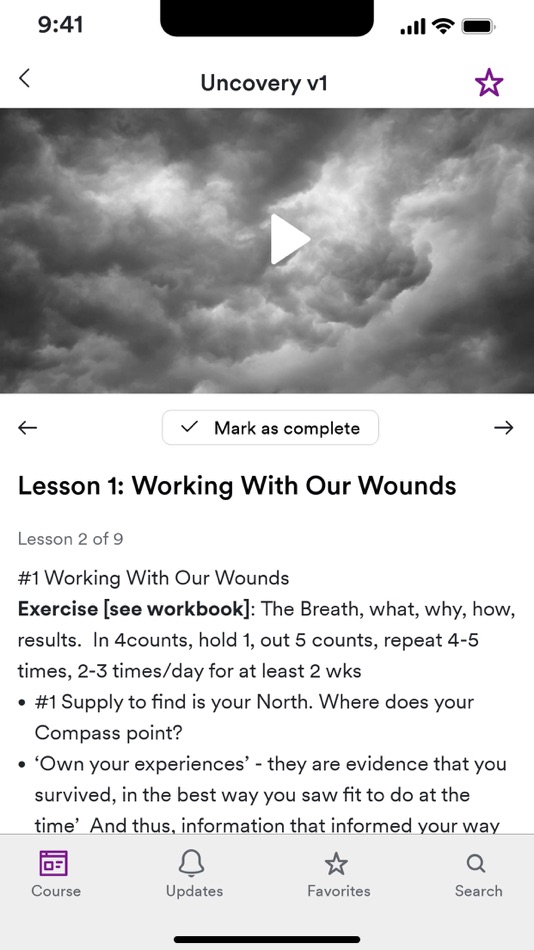 #2. Clouded Compass (iOS) 由: Emily Sudduth