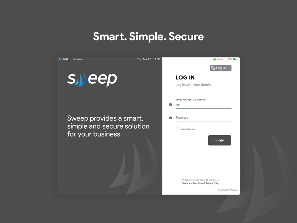 #1. Sweep POS (iOS) 由: Paynuity Corporation