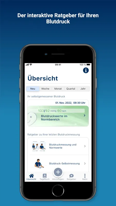Hypertonie.App für Blutdruck screenshot 1 of 8