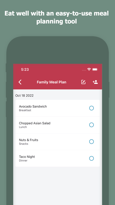 FabFam - Family Organizer Screenshot