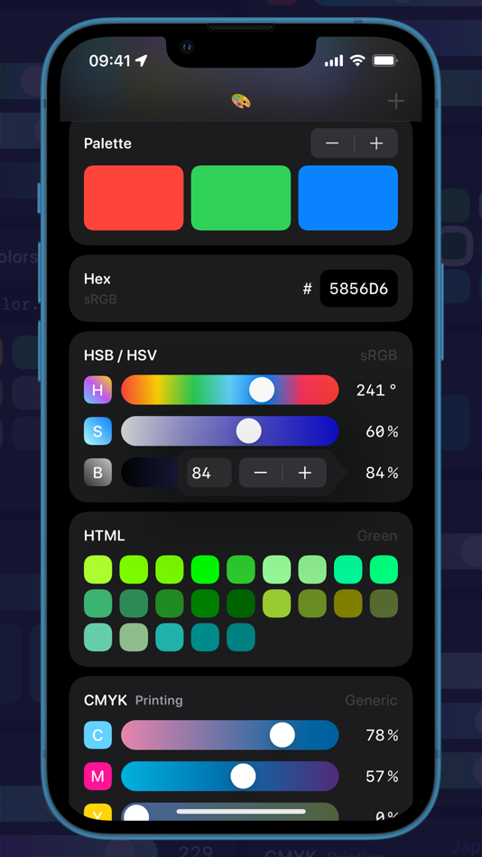 #4. Palette - Color Mixing (iOS) Podle: 思昊 刘