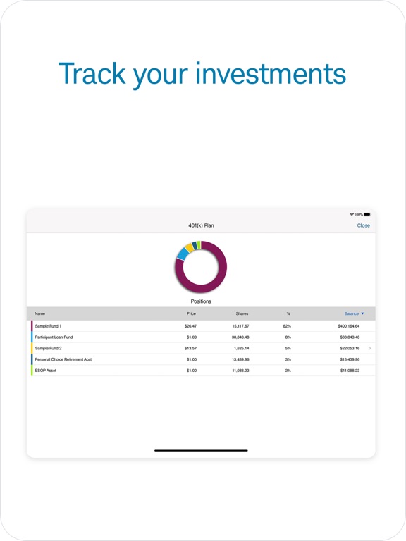 Screenshot #4 for Schwab Workplace Retirement