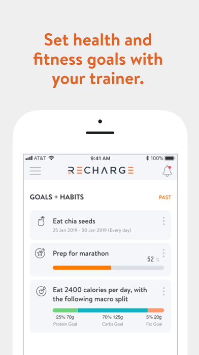 RECHARGE: Health & Fitness Screenshot