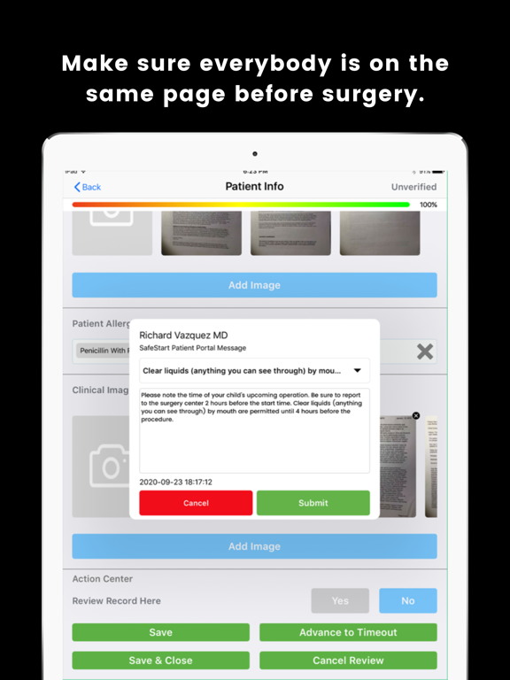 SafeStart Medical iPad screenshot 5 - Medical app