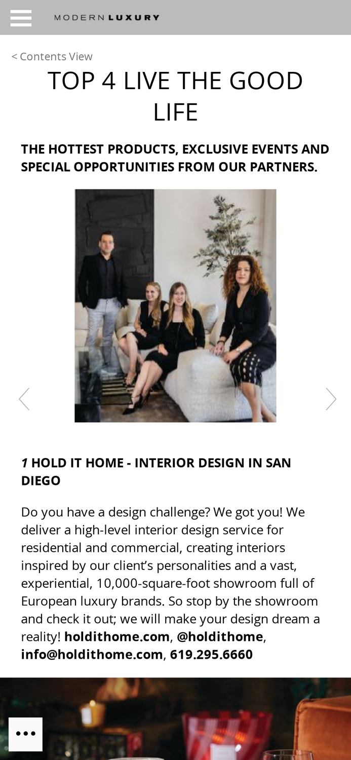 Interiors California