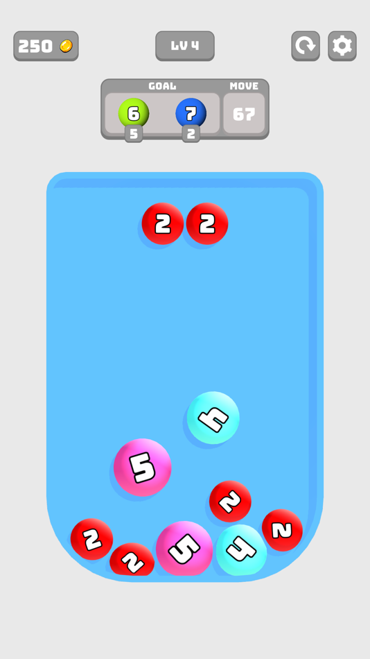 #4. Bouncing Merge (iOS) โดย: Mehmet Ozdemir