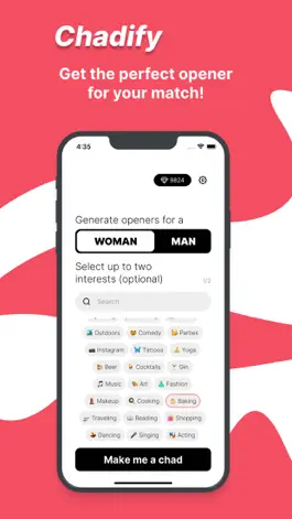 Game screenshot Chadify: AI pickup lines mod apk