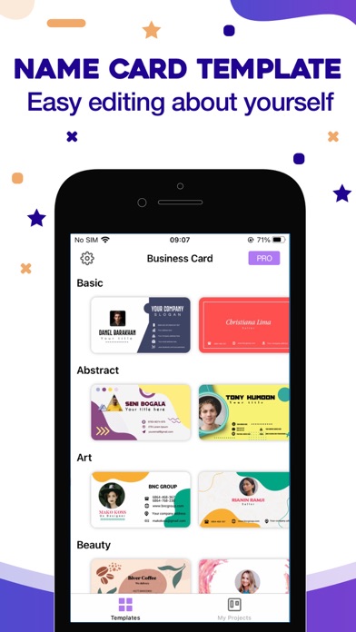 Business Card Maker:Make Card screenshot 2