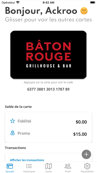 Groupe D'Resto Screenshot