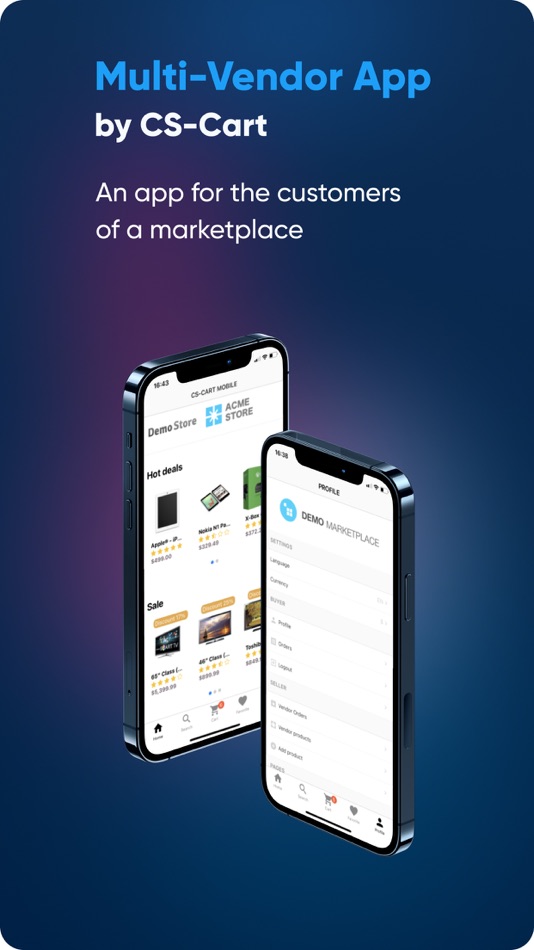#1. Multi-Vendor App by CS-Cart (iOS) 由: Simbirsk Technologies