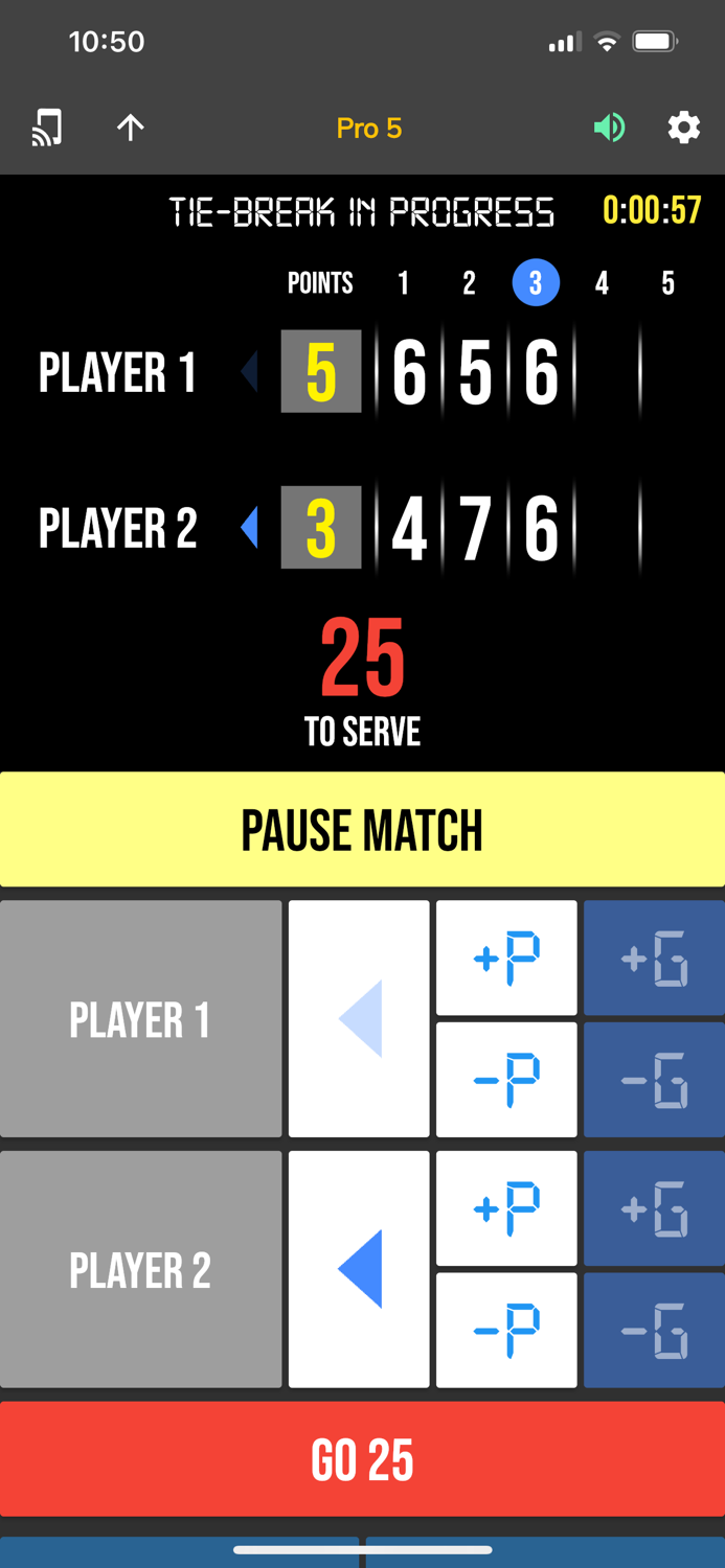 BT Tennis Controller