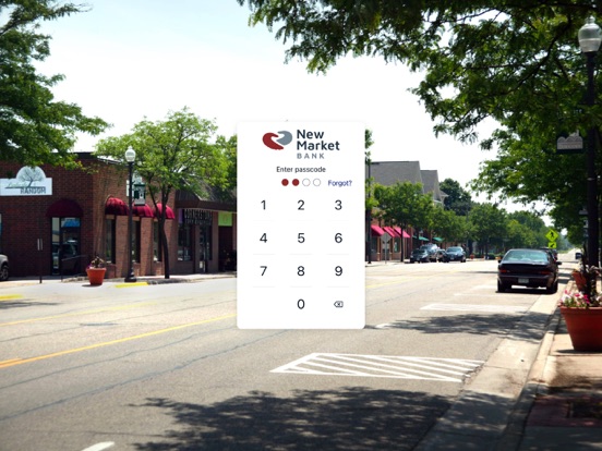 New Market Bank Anywhere iPad screenshot 2 - Finance app